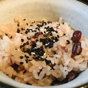 食べたい時にすぐできる！圧力鍋で簡単お赤飯